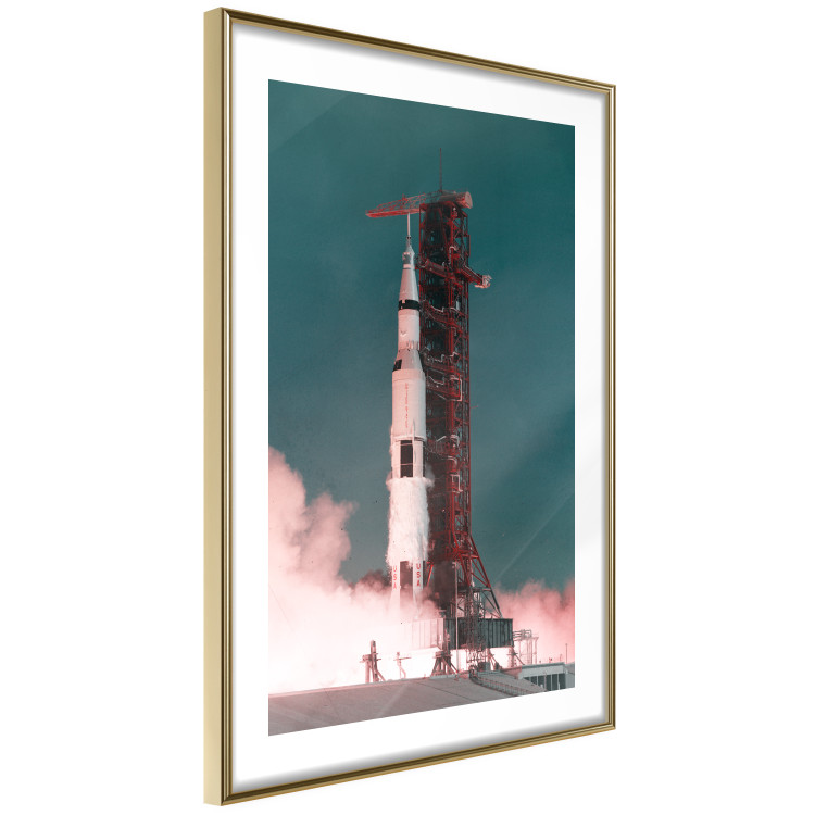 Poster Great Launch - rocket launch to the moon from the launch pad 123165 additionalImage 9