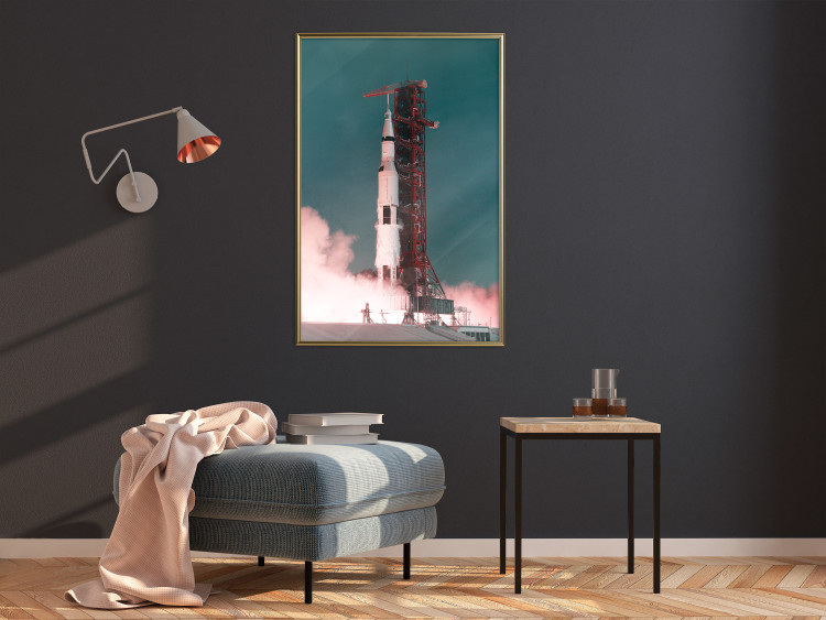 Poster Great Launch - rocket launch to the moon from the launch pad 123165 additionalImage 8