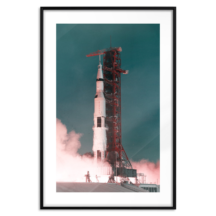 Poster Great Launch - rocket launch to the moon from the launch pad 123165 additionalImage 17