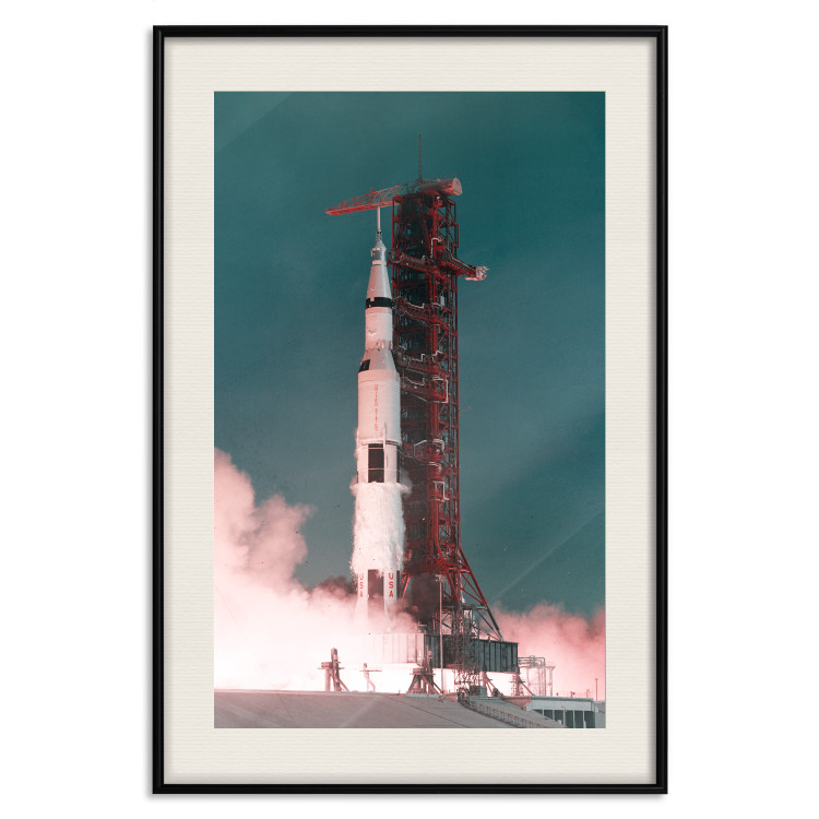Poster Great Launch - rocket launch to the moon from the launch pad 123165 additionalImage 18