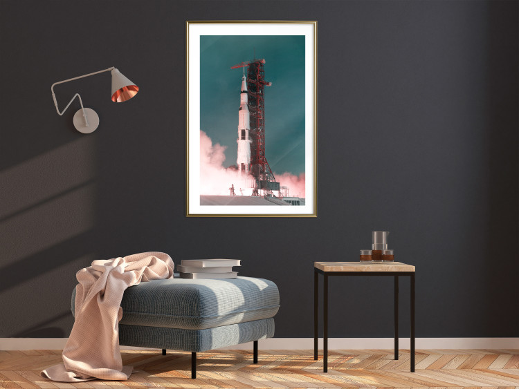 Poster Great Launch - rocket launch to the moon from the launch pad 123165 additionalImage 15