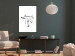 Wall Poster Dream On - black English text above feathers hanging on an arrow 123365 additionalThumb 4