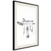Wall Poster Dream On - black English text above feathers hanging on an arrow 123365 additionalThumb 3