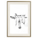 Wall Poster Dream On - black English text above feathers hanging on an arrow 123365 additionalThumb 19