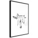 Wall Poster Dream On - black English text above feathers hanging on an arrow 123365 additionalThumb 13
