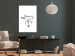 Wall Poster Dream On - black English text above feathers hanging on an arrow 123365 additionalThumb 2