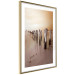 Wall Poster Autumnal Ebb - beach and sea landscape against sunset backdrop 123765 additionalThumb 6