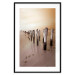 Wall Poster Autumnal Ebb - beach and sea landscape against sunset backdrop 123765 additionalThumb 17