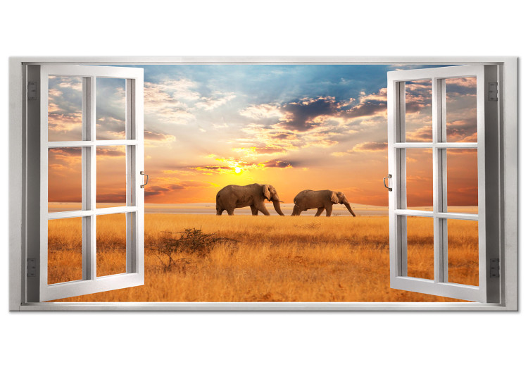 Large canvas print Evening in Congo II [Large Format] 125565