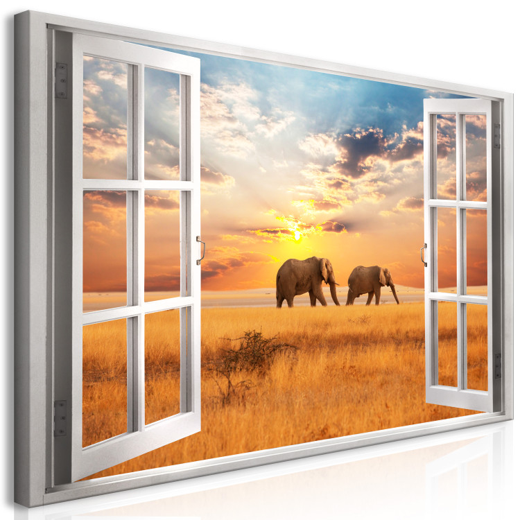 Large canvas print Evening in Congo II [Large Format] 125565 additionalImage 3