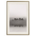 Poster Island of Mists - black and white lakeside landscape with mist-covered island 130265 additionalThumb 20