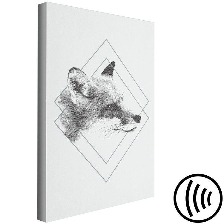 Canvas Clever Fox (1 Part) Vertical 130565 additionalImage 6