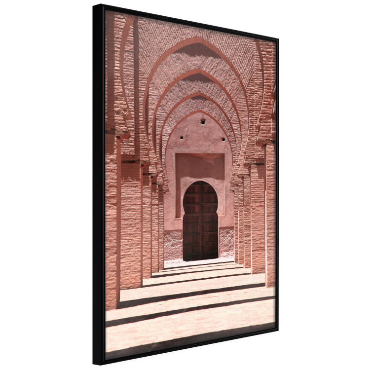 Wall Poster Pink Arcades - composition of brick column architecture in Morocco 134765 additionalImage 13