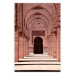 Wall Poster Pink Arcades - composition of brick column architecture in Morocco 134765