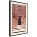 Wall Poster Pink Arcades - composition of brick column architecture in Morocco 134765 additionalThumb 2
