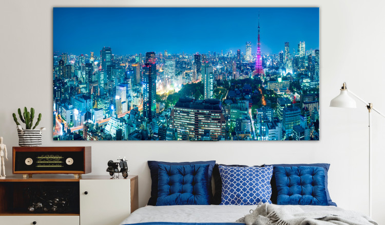 Large canvas print Tokyo: City of Tower Blocks II [Large Format] 137665 additionalImage 6