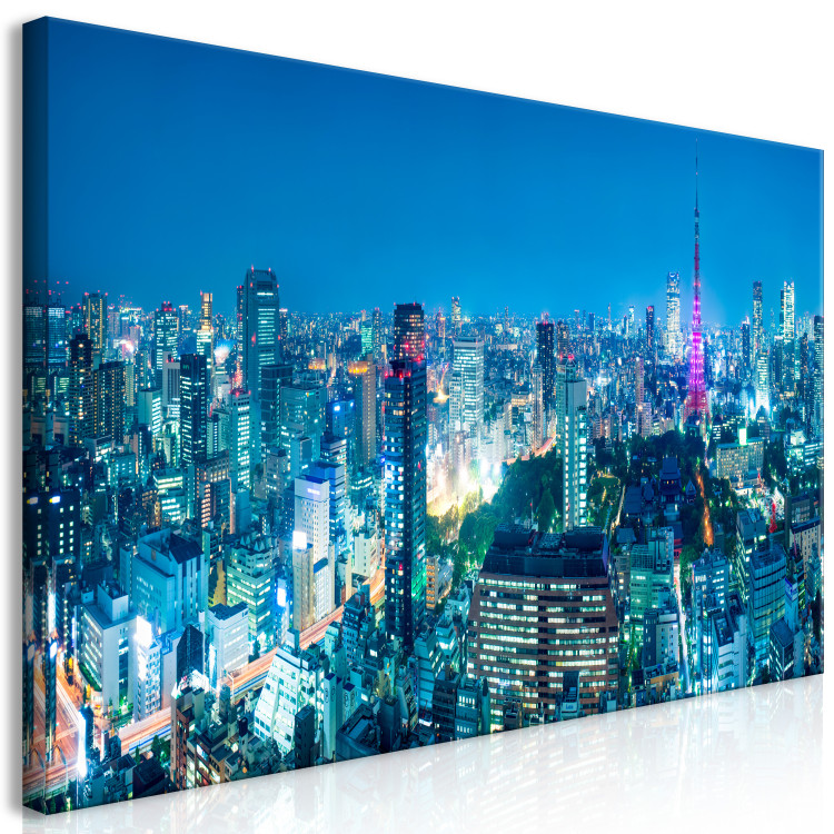 Large canvas print Tokyo: City of Tower Blocks II [Large Format] 137665 additionalImage 3