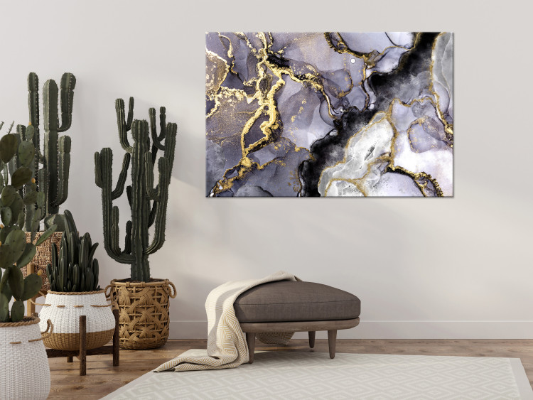Canvas In the Arms of an Angel (1-piece) Wide - abstraction with a golden touch 143265 additionalImage 3
