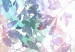 Wall Mural Magic garden - spring branches and leaves in pastel colours 144665 additionalThumb 8