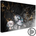 Canvas Print Abstraction with Diamonds (1-piece) - crystals on a black-gold background 148965 additionalThumb 6