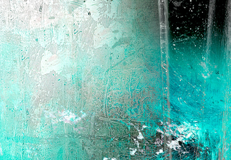 Large canvas print Turquoise Fog II [Large Format] 149665 additionalImage 5