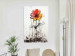 Wall Poster Graffiti Flower - Colorful Composition on the Wall in Banksy Style 151765 additionalThumb 10
