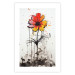 Wall Poster Graffiti Flower - Colorful Composition on the Wall in Banksy Style 151765 additionalThumb 16