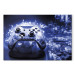 Canvas Gaming Technology - Game Pad on a Dark Blue Background 151965