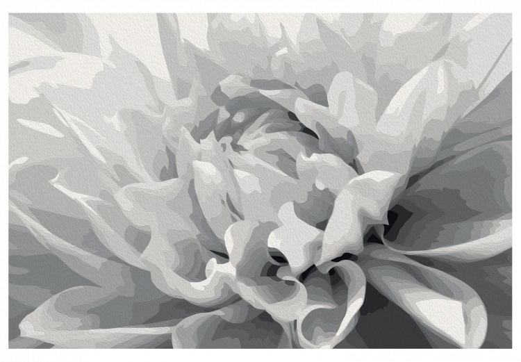Paint by number Black & White Flower 107175 additionalImage 6
