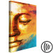 Canvas Art Print Calmness on the Face (1-part) - Portrait of Buddha Sculpture in Zen Spirit 114975 additionalThumb 6