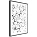 Poster Cracked earth - black and white composition with irregular texture 115075 additionalThumb 10