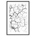 Poster Cracked earth - black and white composition with irregular texture 115075 additionalThumb 15