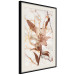 Wall Poster Milan Lily - botanical composition with a flower on a marble background 118275 additionalThumb 3