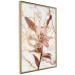 Wall Poster Milan Lily - botanical composition with a flower on a marble background 118275 additionalThumb 12