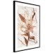 Wall Poster Milan Lily - botanical composition with a flower on a marble background 118275 additionalThumb 13