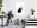 Wall Poster Rat Photographer - black and white Banksy-style graffiti with an animal 118775 additionalThumb 2
