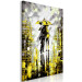 Canvas Print Lovers in Colour (1 Part) Vertical Yellow 123075 additionalThumb 2