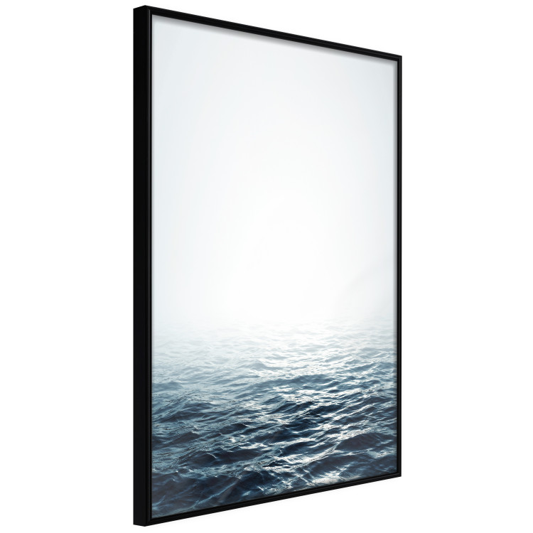 Wall Poster Ocean Water - seascape of waves on sea against white glare 123975 additionalImage 10