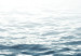 Wall Poster Ocean Water - seascape of waves on sea against white glare 123975 additionalThumb 11