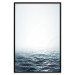 Wall Poster Ocean Water - seascape of waves on sea against white glare 123975 additionalThumb 15