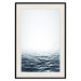 Wall Poster Ocean Water - seascape of waves on sea against white glare 123975 additionalThumb 27