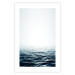 Wall Poster Ocean Water - seascape of waves on sea against white glare 123975 additionalThumb 16