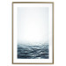 Wall Poster Ocean Water - seascape of waves on sea against white glare 123975 additionalThumb 20