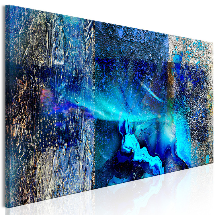 Canvas Art Print My Thoughts (1-part) narrow - abstraction with irregular texture 127475 additionalImage 2