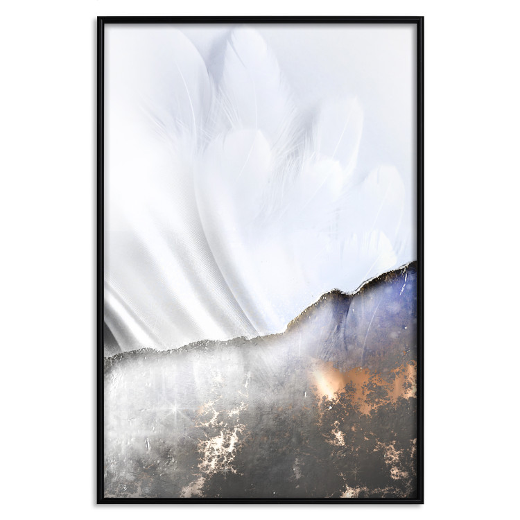 Wall Poster Guardian Angel - abstract composition with white wings and patterns 127875 additionalImage 14