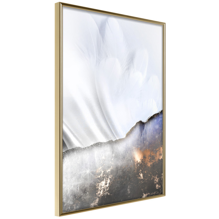 Wall Poster Guardian Angel - abstract composition with white wings and patterns 127875 additionalImage 12