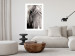 Wall Poster Free Spirit - black and white portrait of a horse with a clearly visible face 130275 additionalThumb 3