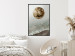 Wall Poster Green Tide - moon and sea imitation in an abstract motif 131775 additionalThumb 4