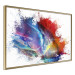 Poster Horizontal Color Spot - a full rainbow shades abstraction on white 137175 additionalThumb 13