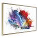 Poster Horizontal Color Spot - a full rainbow shades abstraction on white 137175 additionalThumb 2